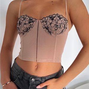 White Fox Unforgettable Bustier Nude